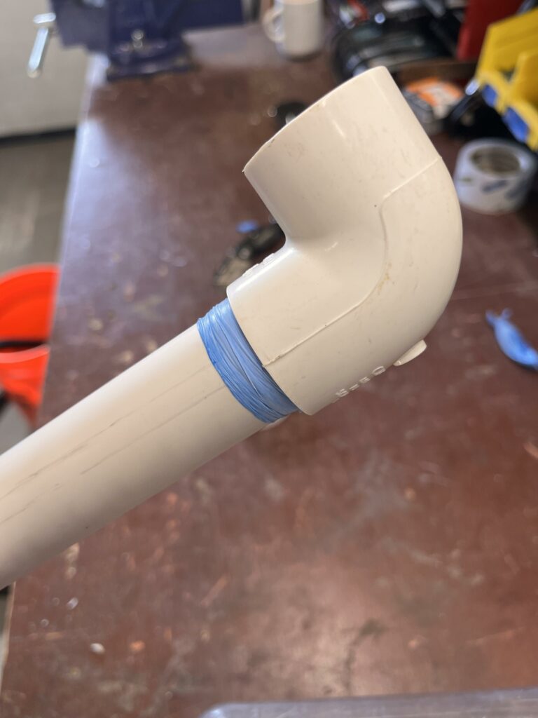 significant amount of bunching of tape