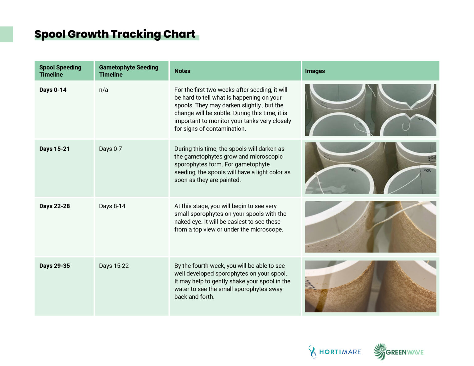 Propagating Seedstring from Gametophytes: Caring for Spools in the ...